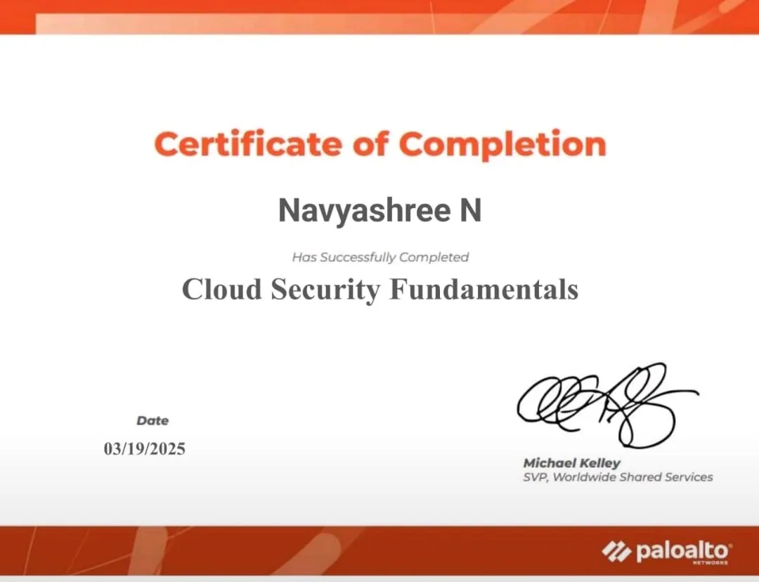 Cloud Security Fundamentals — Palo Alto Networks